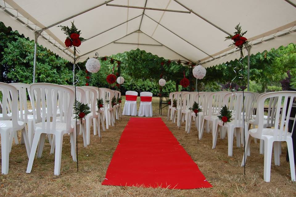 Décoration salle, evenement familiaux, mariage